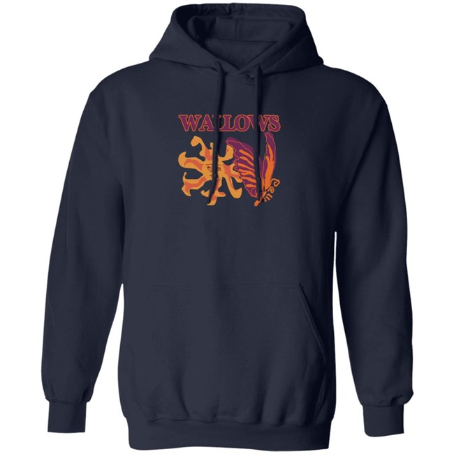 Wallows Merch Wavy Sun T Shirt Wallows Merch Wavy Sun T Shirt