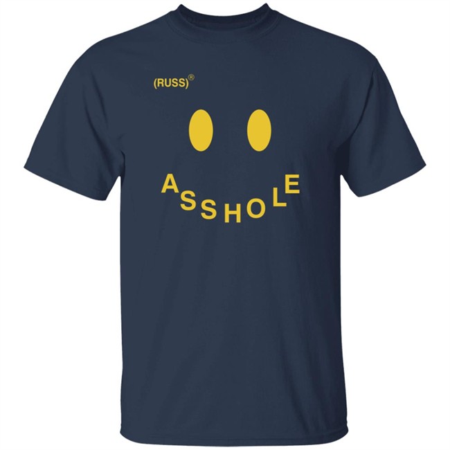 Russ Merch Asshole Tee Shirt Russ Merch Asshole Tee Shirt