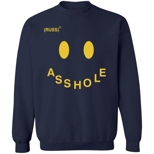 Russ Merch Asshole Tee Shirt Russ Merch Asshole Tee Shirt