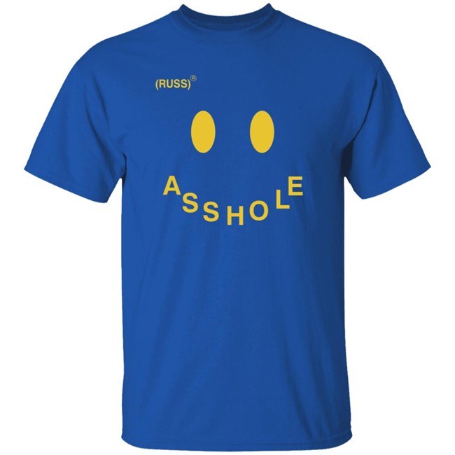 Russ Merch Asshole Tee Shirt Russ Merch Asshole Tee Shirt