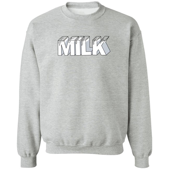 Ted Nivison Merch Milk Crew Neck Sweatshirt