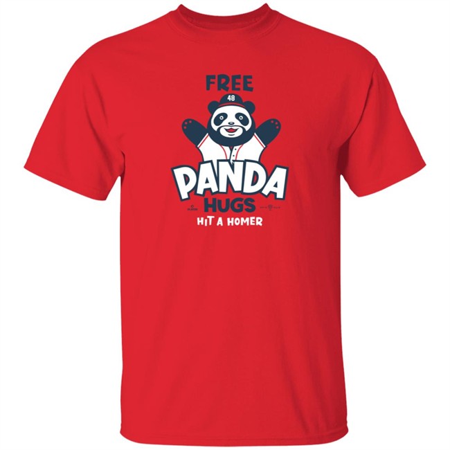 Pablo Sandoval Free Panda Hugs Hit A Homer Shirt Pablo Sandoval Free Panda Hugs Hit A Homer Shirt