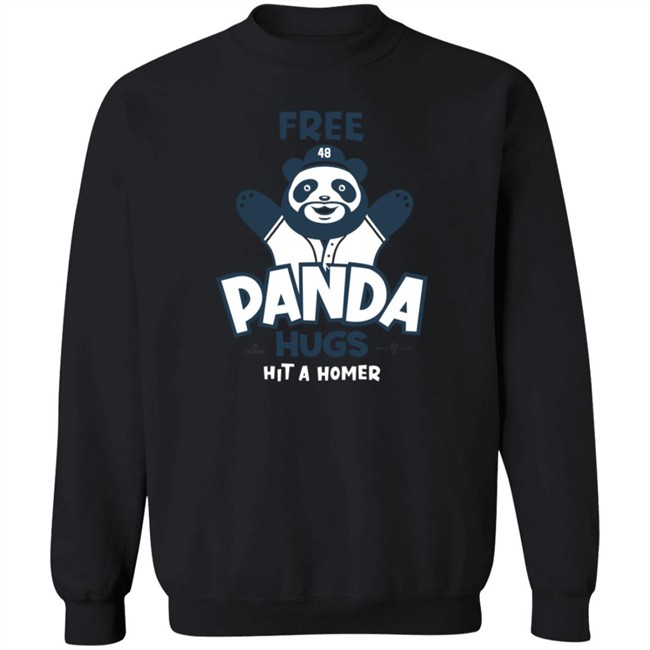 Pablo Sandoval Free Panda Hugs Hit A Homer Shirt Pablo Sandoval Free Panda Hugs Hit A Homer Shirt
