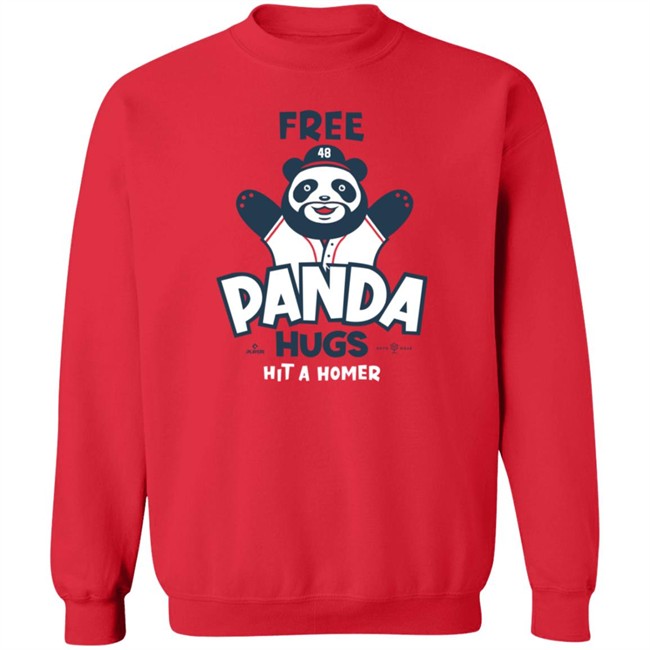 Pablo Sandoval Free Panda Hugs Hit A Homer Shirt Pablo Sandoval Free Panda Hugs Hit A Homer Shirt