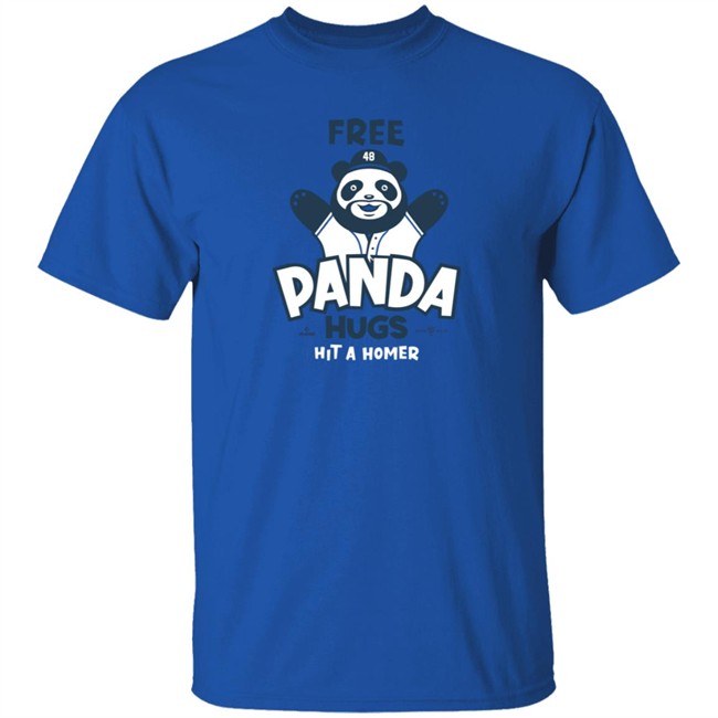 Pablo Sandoval Free Panda Hugs Hit A Homer Shirt Pablo Sandoval Free Panda Hugs Hit A Homer Shirt