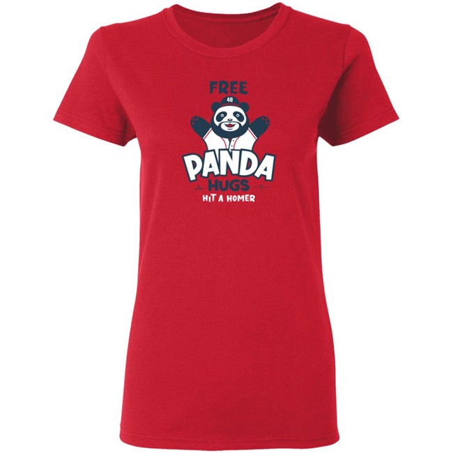 Pablo Sandoval Free Panda Hugs Hit A Homer Shirt Pablo Sandoval Free Panda Hugs Hit A Homer Shirt