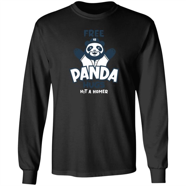 Pablo Sandoval Free Panda Hugs Hit A Homer Shirt Pablo Sandoval Free Panda Hugs Hit A Homer Shirt