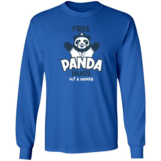 Pablo Sandoval Free Panda Hugs Hit A Homer Shirt Pablo Sandoval Free Panda Hugs Hit A Homer Shirt