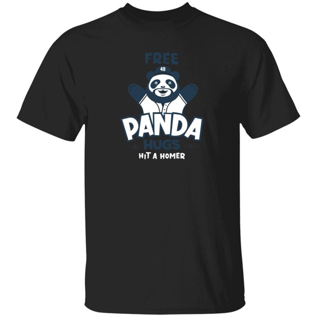 Pablo Sandoval Free Panda Hugs Hit A Homer Shirt Pablo Sandoval Free Panda Hugs Hit A Homer Shirt