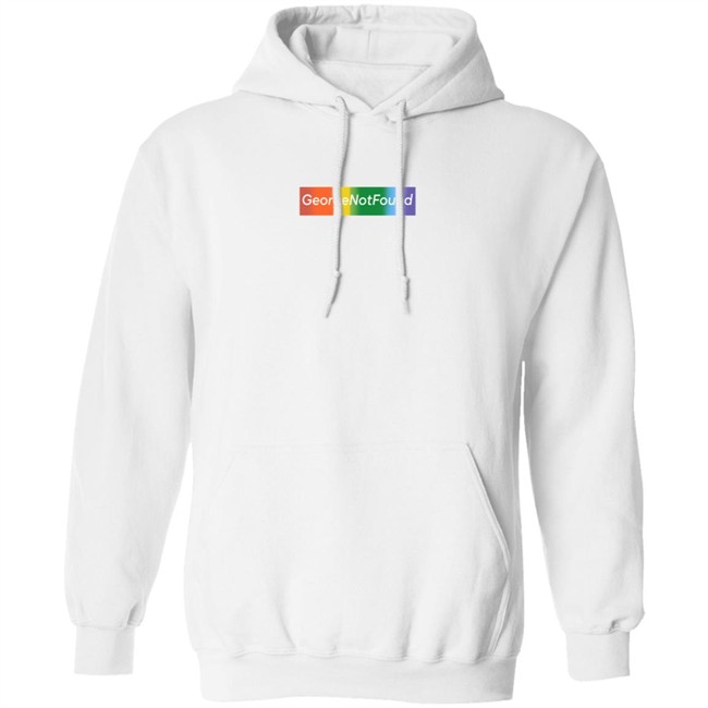 Shop Gnf Georgenotfound Merch George Rainbow Printed Hoodie, Limited Edition