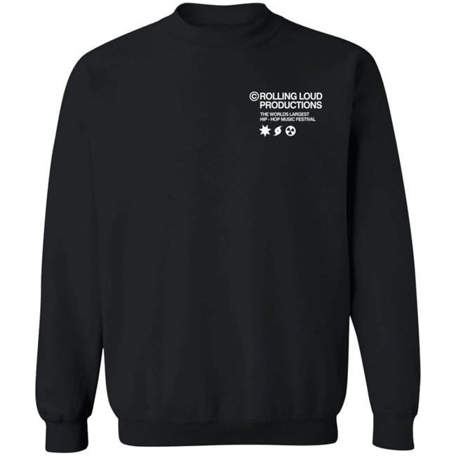 Rolling Loud Merch Rl Productions Pocket Tee Shirt Rolling Loud Merch Rl Productions Pocket Tee Shirt