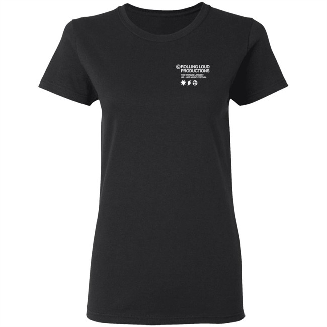 Rolling Loud Merch Rl Productions Pocket Tee Shirt Rolling Loud Merch Rl Productions Pocket Tee Shirt