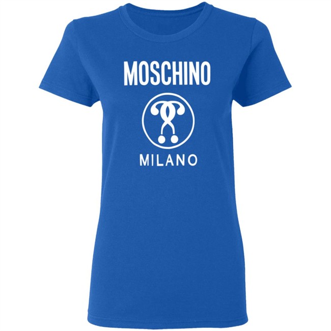 Shop Moschino Double Question Mark Jersey T Shirt Shop Moschino Double Question Mark Jersey T Shirt