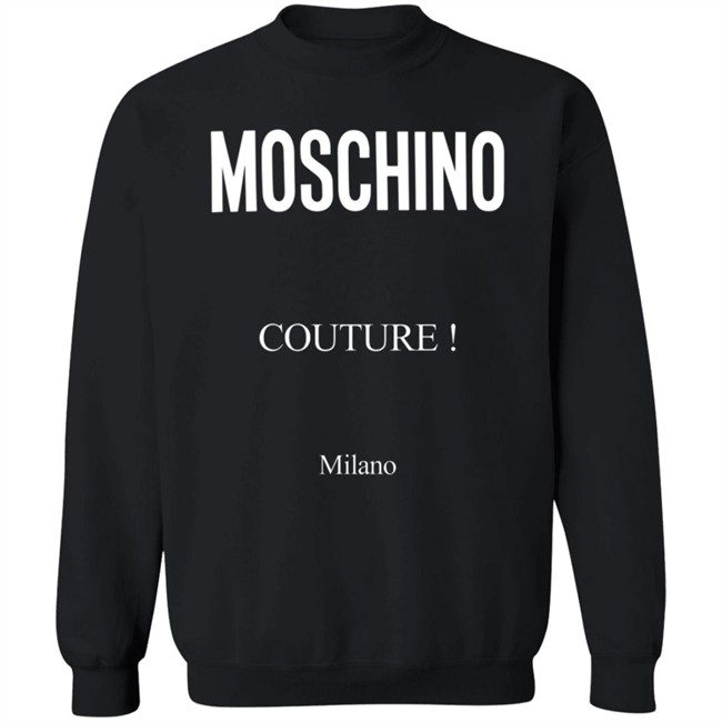 Shop Moschino Couture Milano T Shirt Shop Moschino Couture Milano T Shirt