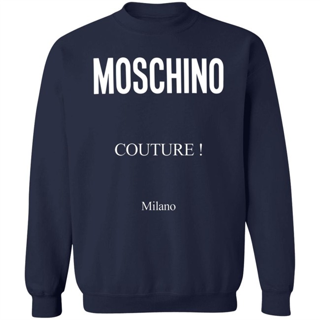 Shop Moschino Couture Milano T Shirt Shop Moschino Couture Milano T Shirt