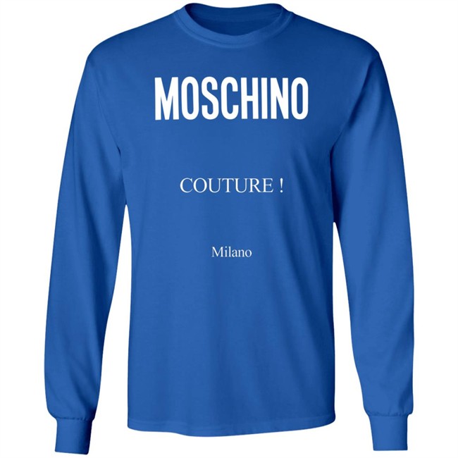 Shop Moschino Couture Milano T Shirt Shop Moschino Couture Milano T Shirt