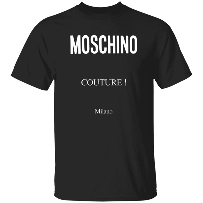 Shop Moschino Couture Milano T Shirt