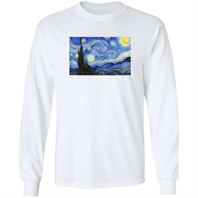 The Starry Night Vincent van Gogh Crewneck Sweatshirt The Starry Night Vincent van Gogh Crewneck Sweatshirt