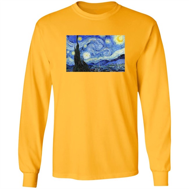 The Starry Night Vincent van Gogh Crewneck Sweatshirt The Starry Night Vincent van Gogh Crewneck Sweatshirt