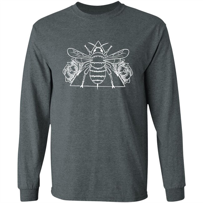 Beeprint Sby Chloe Merch Bee Long Sleeve Tee Shirt Beeprint Sby Chloe Merch Bee Long Sleeve Tee Shirt