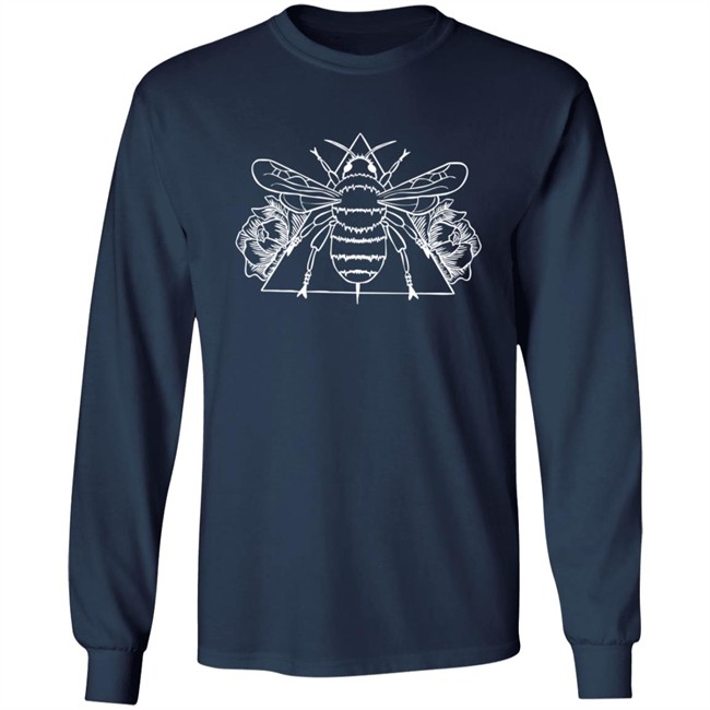 Beeprint Sby Chloe Merch Bee Long Sleeve Tee Shirt Beeprint Sby Chloe Merch Bee Long Sleeve Tee Shirt