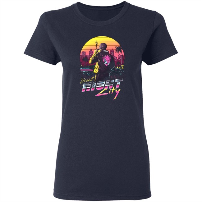 Cyberpunk 2077 Visit Night City Shirt Cyberpunk 2077 Visit Night City Shirt