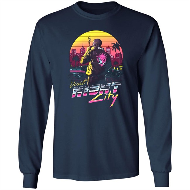Cyberpunk 2077 Visit Night City Shirt Cyberpunk 2077 Visit Night City Shirt