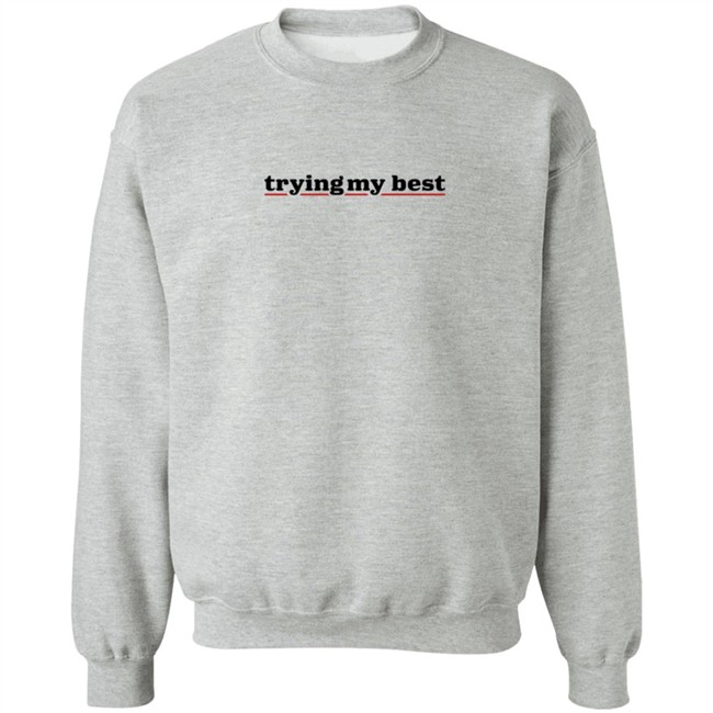 Trying My Best Hoodie Trying My Best Hoodie