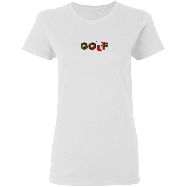 Tyler The Creator Merch Golf Christmas Logo Tee Shirt Tyler The Creator Merch Golf Christmas Logo Tee Shirt
