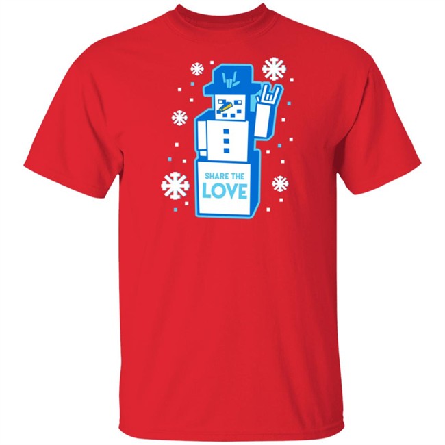 Stephen Sharer Merch Share The Love Snowman Shirt Stephen Sharer Merch Share The Love Snowman Shirt