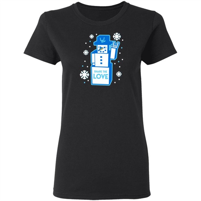 Stephen Sharer Merch Share The Love Snowman Shirt Stephen Sharer Merch Share The Love Snowman Shirt