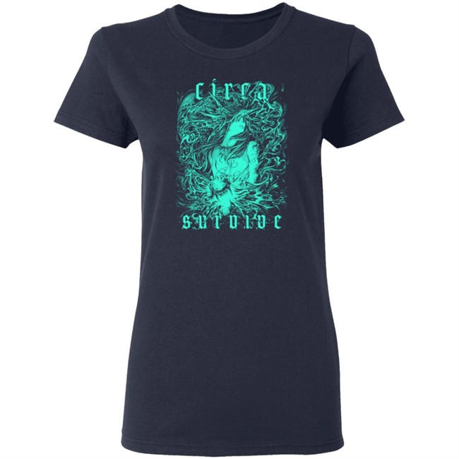 Circa Survive Merch Illustration Long Sleeve Tee Shirt Circa Survive Merch Illustration Long Sleeve Tee Shirt