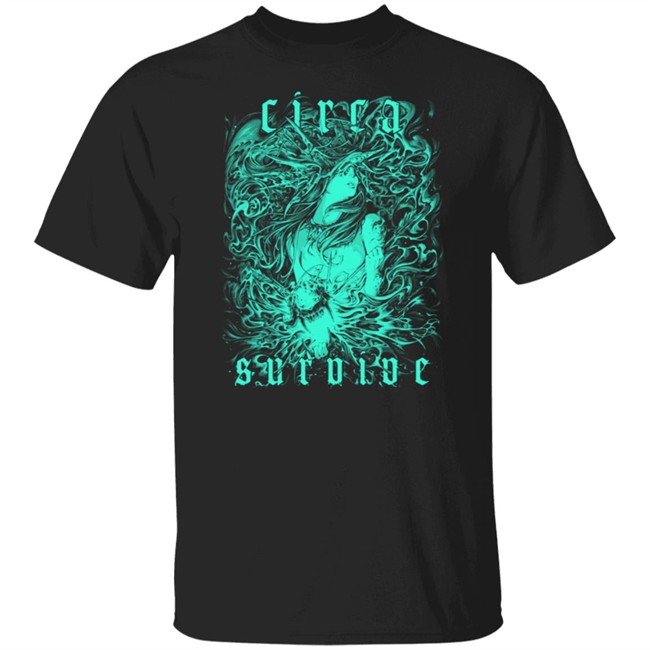 Circa Survive Merch Illustration Long Sleeve Tee Shirt Circa Survive Merch Illustration Long Sleeve Tee Shirt