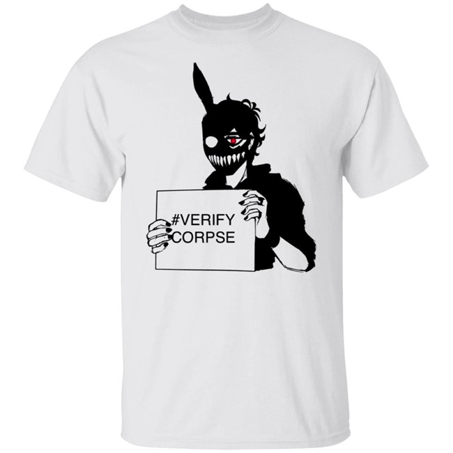 Corpse Husband Merch Verify Corpse Hoodie