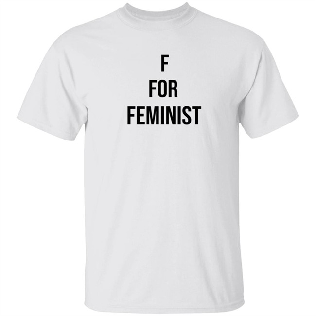 Alia Bhatt F For Feminist T Shirt