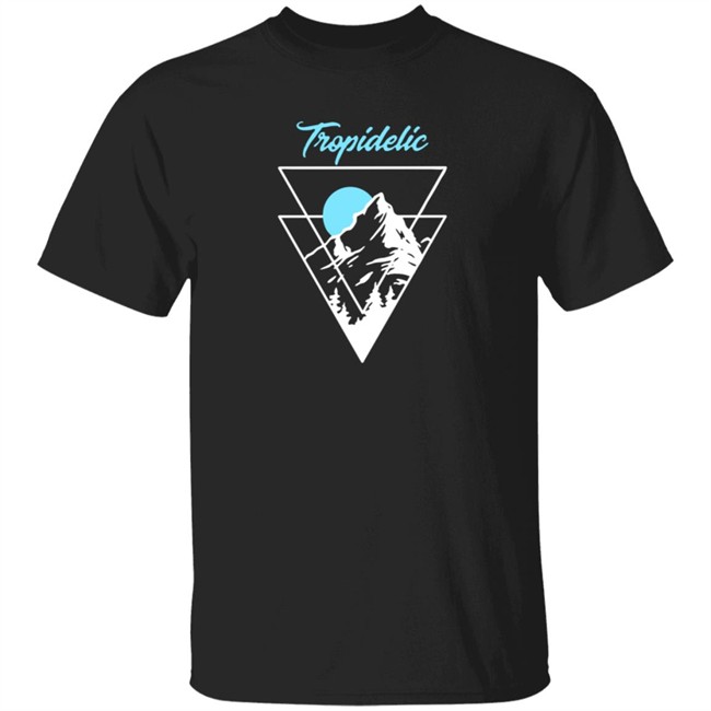 Tropidelic Merch Blue Moon Tee Shirt Tropidelic Merch Blue Moon Tee Shirt