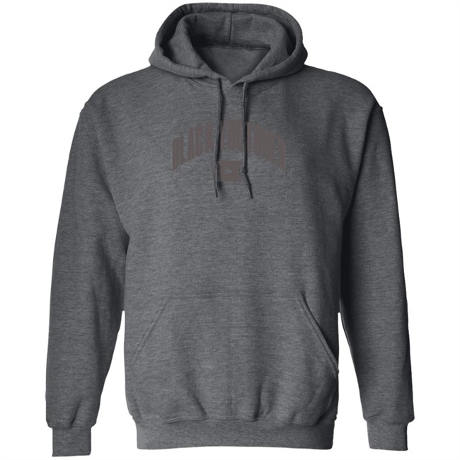 Black Youtuber Hoodie Black -Poudii Black Youtuber Hoodie Black -Poudii